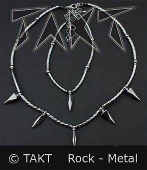 Řetízek na krk New - 21 + Náramek na ruku