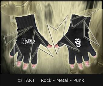 Rukavice Misfits - Skull