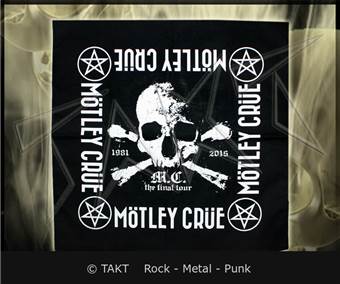 Šátek Motley Crue - The Final Tour