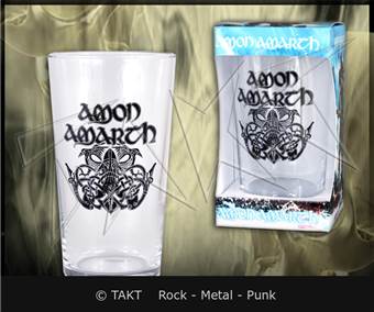 Sklenice na pivo - Amon Amarth - Logo