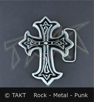 Spona na opasek Kříž 11