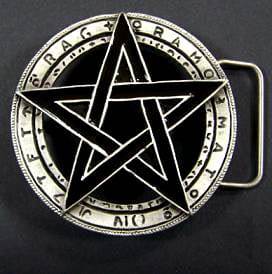 Spona na opasek Pentagram - 02
