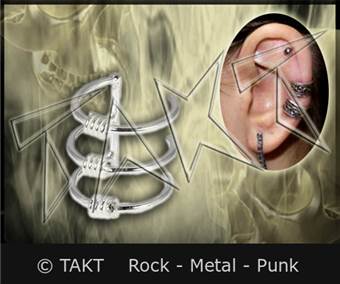 Stříbrná náušnice 49