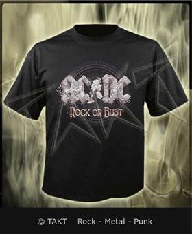 Tričko AC/DC- Rock Or Bust