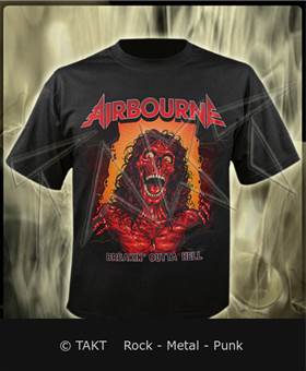 Tričko Airbourne - Breakin Outta Hell