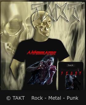 Tričko Annihilator - Feast