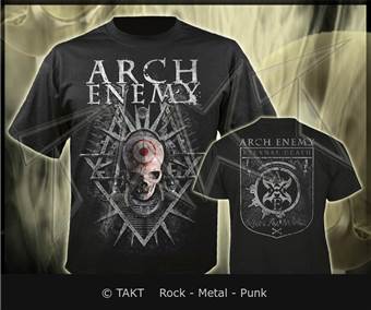 Tričko Arch Enemy - Skull