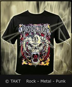 Tričko Benediction - Skull
