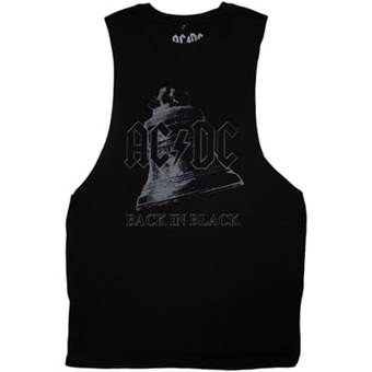 Tričko bez rukávů AC/DC - Back In Black - Bell