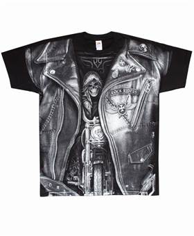Tričko Biker Jacket - All Print