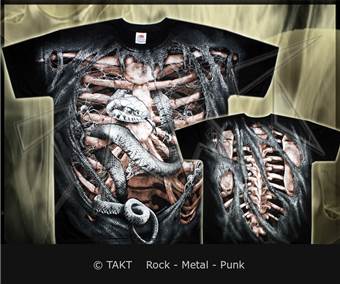 Tričko Bone Cage - All Print