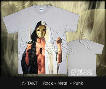 Tričko Bring Me The Horizon šedé