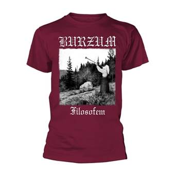 Tričko Burzum - Filosofem - bordo