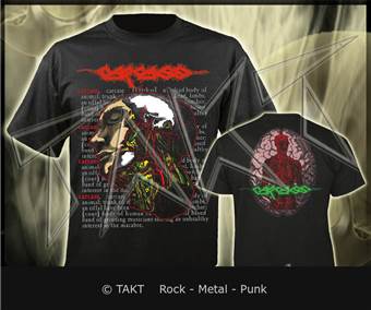 Tričko Carcass - Dead Body