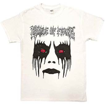 Tričko Cradle Of Filth - Dani Make Up - Bílé