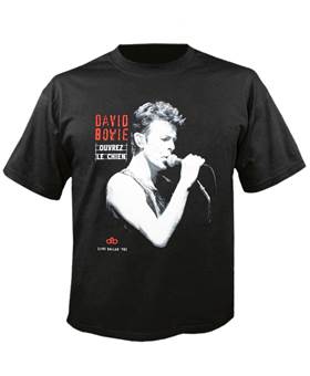 Tričko David Bowie - Dallas 95