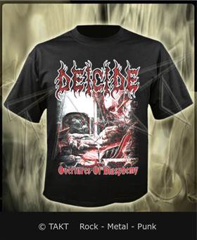 Tričko Deicide - Overtures Of Blasphemy