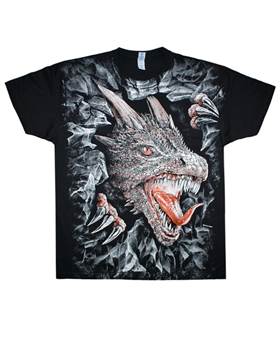 Tričko Dragon 3d All Print