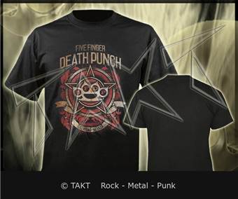 Tričko Five Finger Death Punch - Badge Of Honour