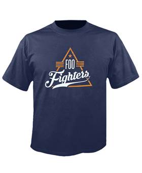 Tričko Foo Fighters - Triangle Navy