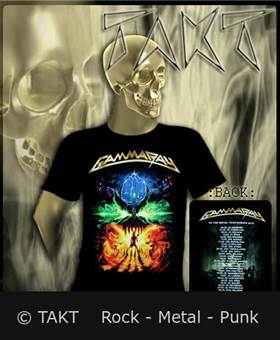 Tričko Gammaray - To The Metal Tour 2010
