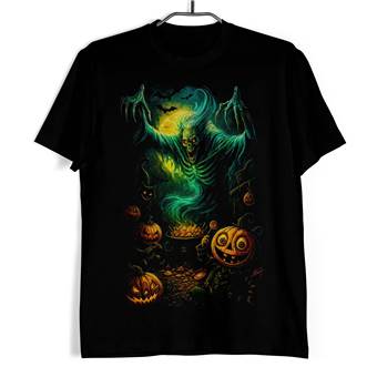 Tričko Halloween Duch a dýně