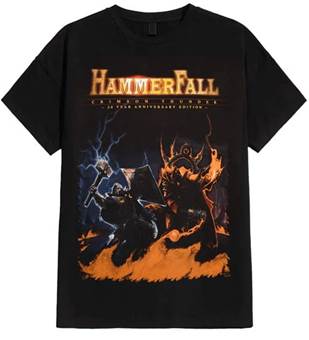 Tričko Hammerfall - Crimson Thunder 20th Anniversary