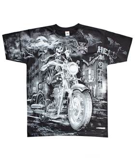 Tričko Hell Motel - All Print