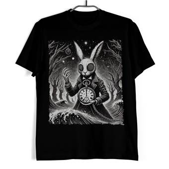 Tričko Hypnotický králík – Časová iluze