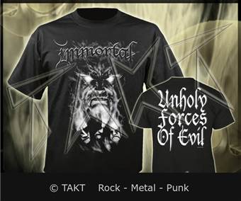 Tričko Immortal - Unholly Forces Of Evil