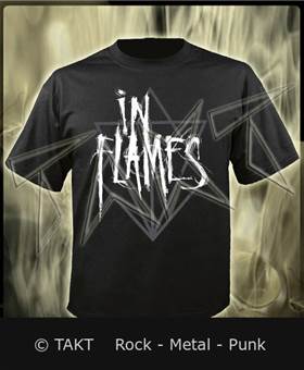 Tričko In Flames - Scratch Logo