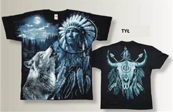 Tričko Indianin 03 Indian Spirit All Print