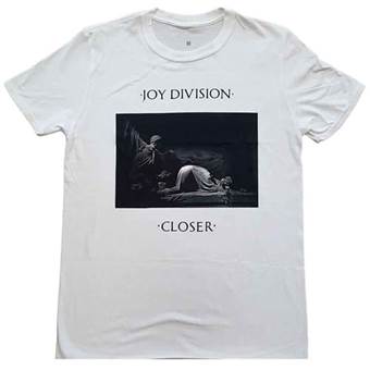 Tričko Joy Division - Closer - bílé