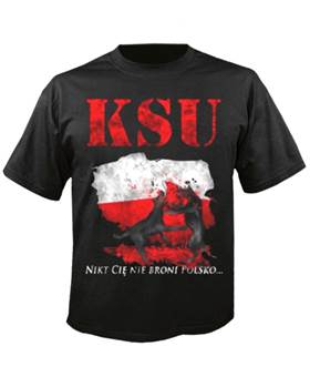 Tričko Ksu - Nikt Cie Nie Broni Polsko