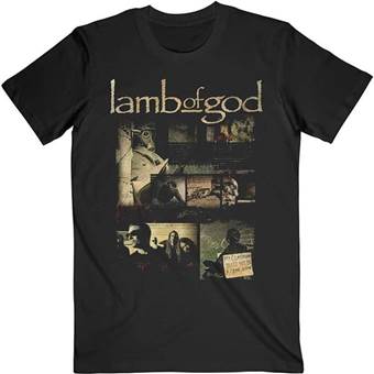 Tričko LAMB OF GOD - Album Collage