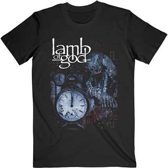 Tričko Lamb Of God - Circuitry Skull Recolour