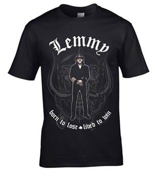 Tričko Lemmy Kilimister - Memorial Statue