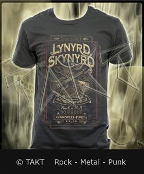 Tričko Lynyrd Skynyrd - Southern Straight šedé