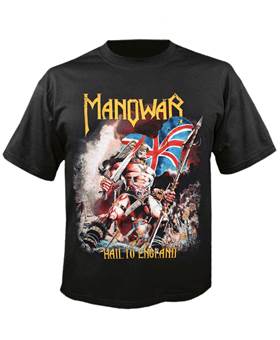 Tričko Manowar - Hail to England