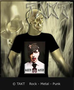 Tričko Marilyn Manson - Uniform