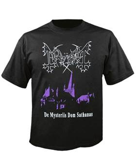 Tričko MAYHEM - De Mysteriis Dom Sathanas
