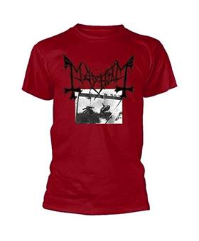 Tričko Mayhem - Deathcrush 2 - červené