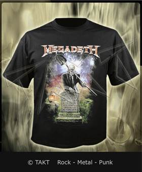 Tričko Megadeth - 35 Years Graveyard
