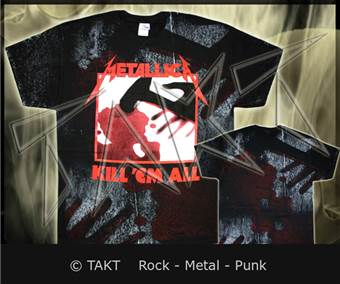 Tričko Metallica - Kill em All 2 - All Print