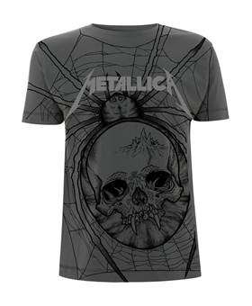 Tričko Metallica - Spider - šedé