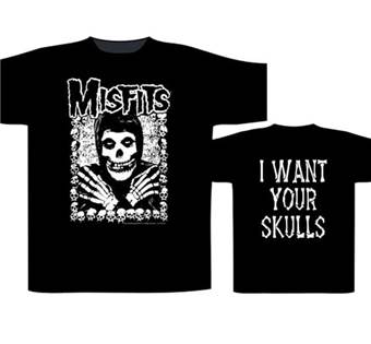 Tričko Misfits - I Want Your Skulls