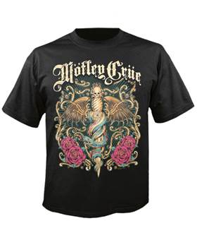 Tričko Motley Crue - Exquisite Dagger