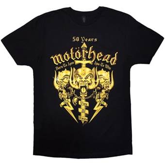 Tričko Motorhead - 50 Years Swords & Warpig