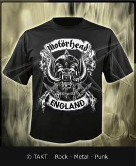 Tričko Motorhead - England