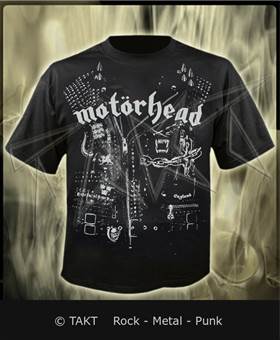 Tričko Motorhead - Leather Jacket